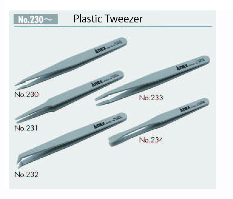 230-234 ANEX plastic tweezer