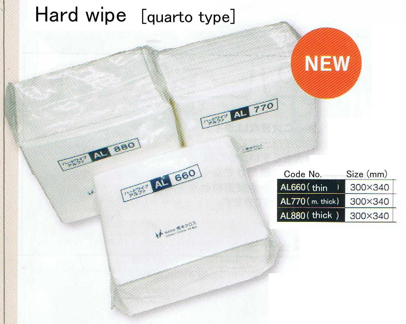 Hard wipe α