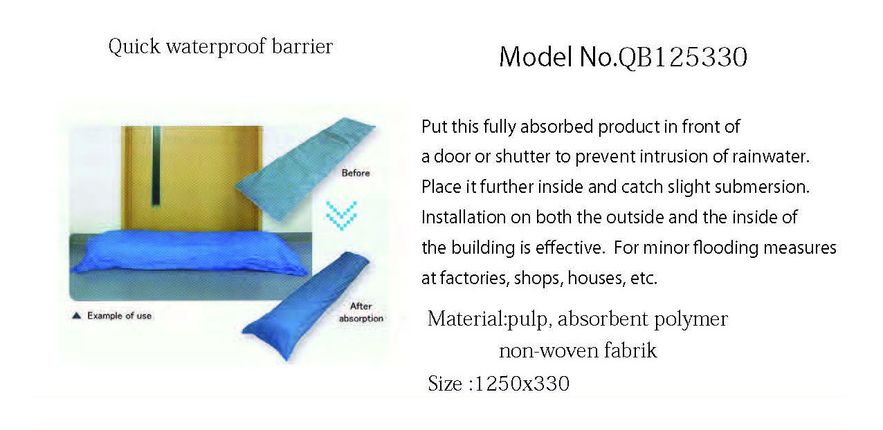 QB125330 Quick waterproof barrier